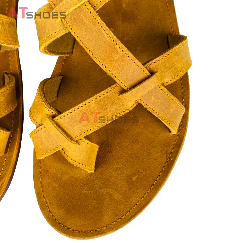 Giày sanda nam nữ đế bệt sandal unisex chiến binh xỏ ngón dây mảnh hot mùa hè 2021 đi biển đi chơi đi học KA42(Đen- Nâu)