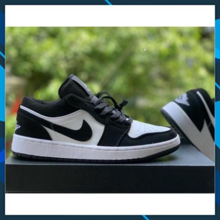 (FREESHIP + ẢNH THẬT ) Jordan low Panda thấp hàng chuẩn full pk ,𝙟𝙤𝙧𝙙𝙖𝙣 𝙥𝙖𝙣𝙙𝙖 thấp nỉ , giày 𝙟𝙤𝙧𝙙𝙖𝙣 thấp cổ