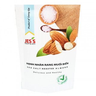 Hạnh nhân rang muối biển Jes's 150g