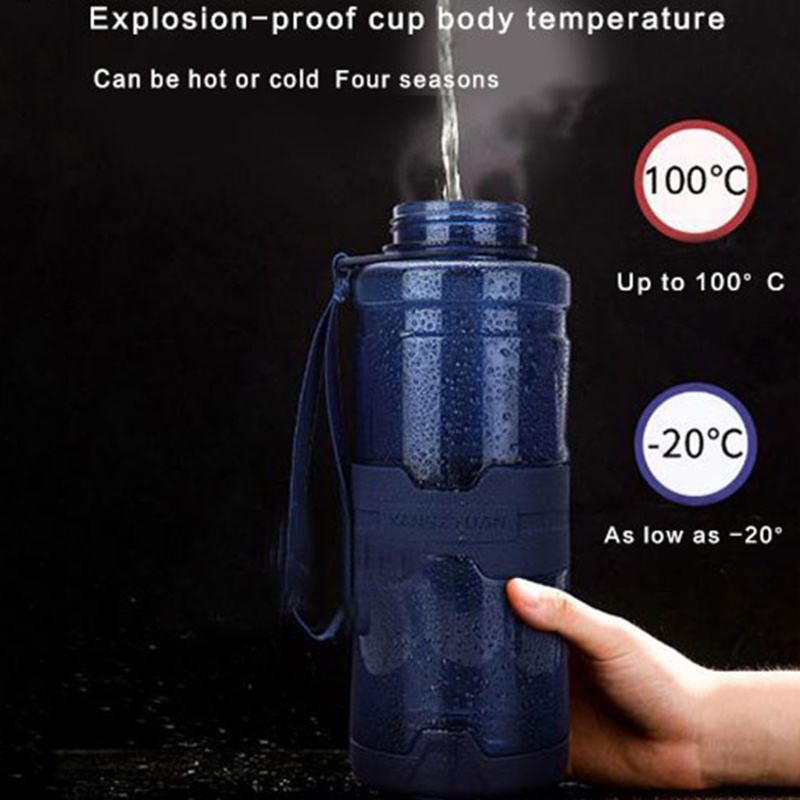 Bình Nước Thể Thao 1000ml Có Tay Cầm Chống Tràn Tiện Dụng