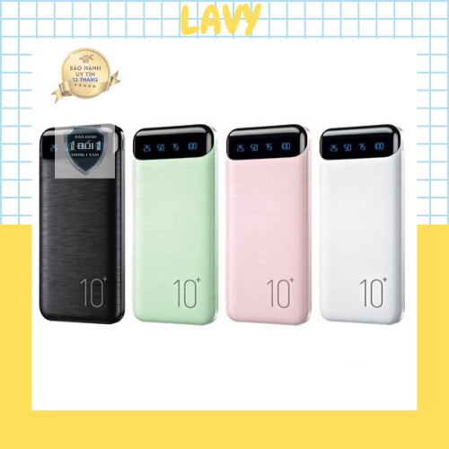 Sạc dự phòng⚡️CHÍNH HÃNG⚡️WK WP-161 10000mAh-WP 166 10000mAh chính hãng