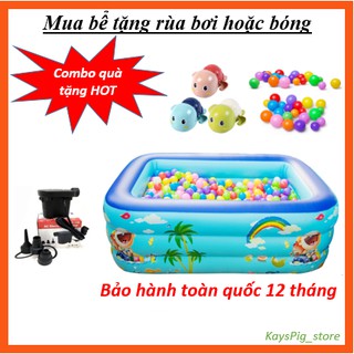 Bể bơi phao trẻ em [HÀNG LOẠI I - GIÁ THANH LÝ] phao bơi cho bé,hàng dày xịn,co dãn cực tốt,bao quăng quật