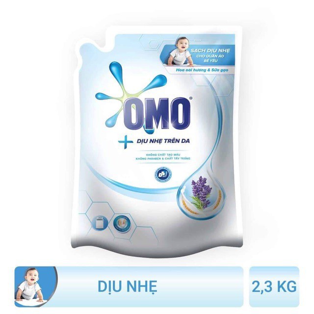 Nước giặt OMO Matic các loại 2.3kg