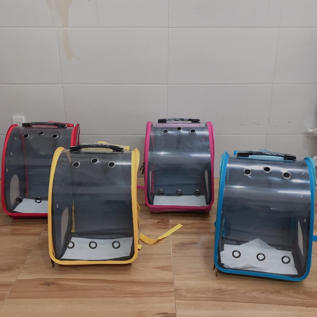 Balo Phi hÀnh Gia trong Suốt 2IN1 Có Xe Kéo  7kg vừa