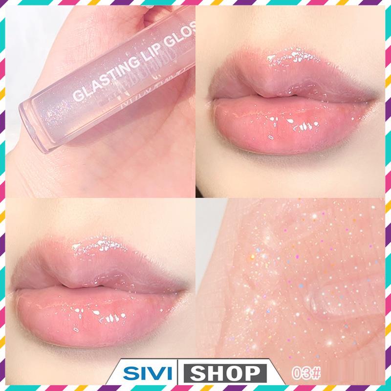 Son kem bóng ánh nhũ Maxfine Glasting Lip Gloss vừa lung linh vừa dưỡng ẩm