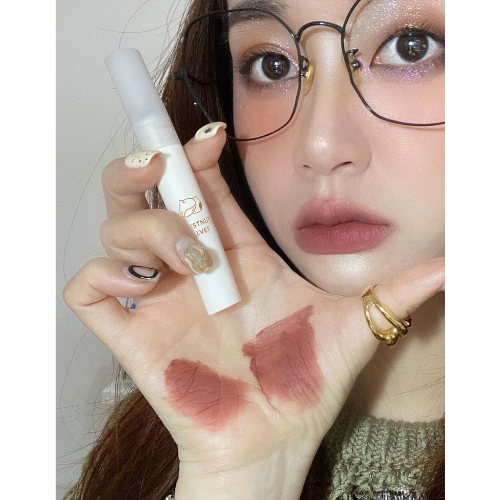 Son Lì Mềm Mịn Chống Thấm Nước Lâu Trôi Màu Nhung Mềm Mịn Chất Lượng Cao