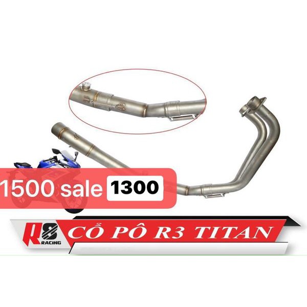 Cổ Pô INOX  MẠ  KAWASAKI Z1000 - Z900 - Z800 -Z300-CBR250-R3-Z650 Nhập Khẩu_DOCHOIXEMAYNHAPKHAU