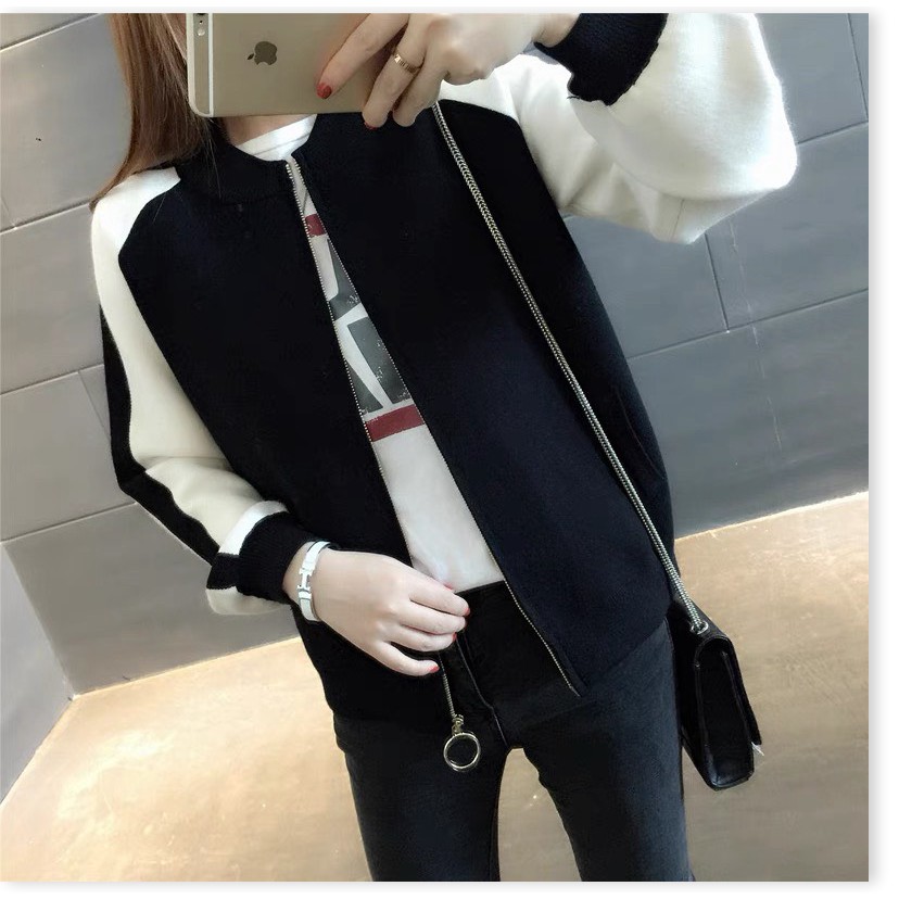 ÁO KHOÁC HOODIE NỮ THỜI TRANG HÀN CÓ DÂY KÉO DỄ PHỐI ĐỒ