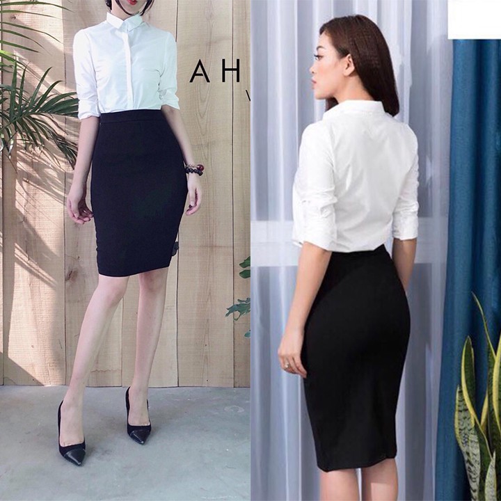 [Bán Vì Đam Mê] Chân Váy Bút Chì, Chân Váy Công Sở, Siêu Tôn Dáng, Chất Vải Umi Hàn Loại Cao Cấp, Hàng Xuất Khẩu | BigBuy360 - bigbuy360.vn