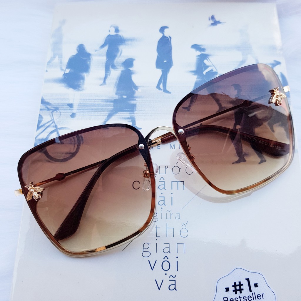 Kính mát nữ đính ong bee thời trang Hàn Quốc cực sành điệu💗freeship💗AH271 | BigBuy360 - bigbuy360.vn