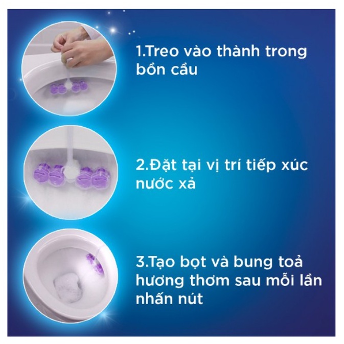 Thùng 9 Vỉ Viên Treo Bồn Cầu Vim Hương Trà Xanh Và Chanh Vàng 55g