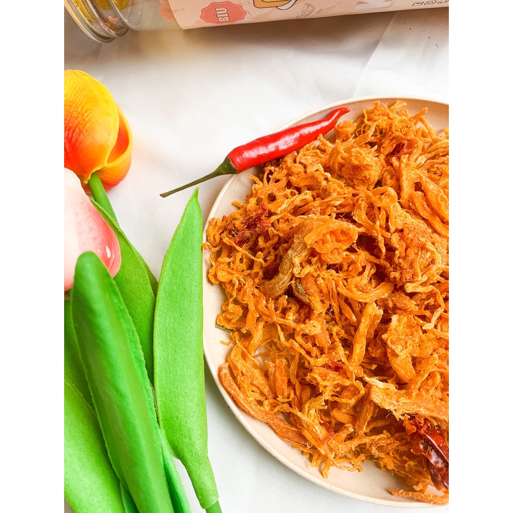 Khô Gà Bơ Tỏi 300g BíuShop đồ ăn vặt ngon ngon zai zai số 1 Hà Nội | BigBuy360 - bigbuy360.vn