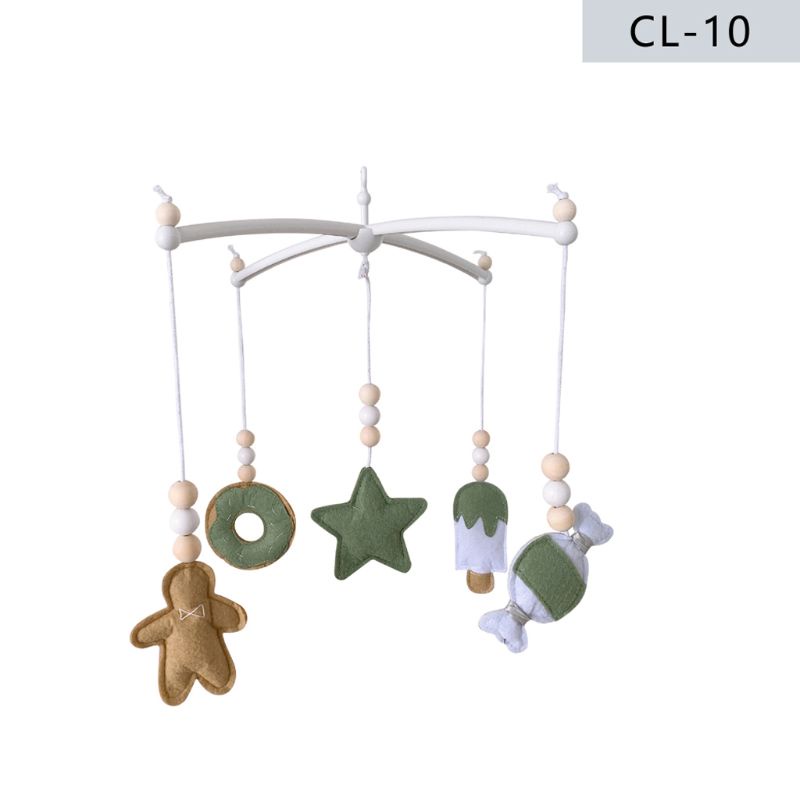Đồ Chơi Chuông Gió Di Động Treo Xe Đẩy Em Bé Sơ Sinh 6m +