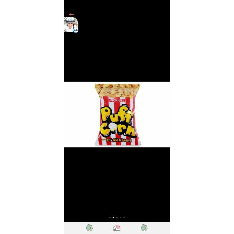 Bánh Snack Bắp Rang bơ  - Puff Corn Hương vị Caramen/Socola/Phô Mai gói 45g