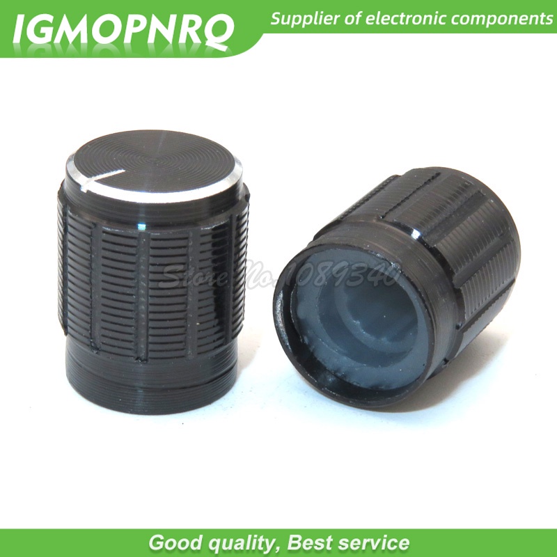 Set 10 Nút Vặn Chiết Áp 13 * 17mm 15 * 17mm 13 * 17 15 * 17 Bằng Hợp Kim Nhôm