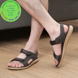 DÉP SANDAL CROCS SWIFTWATER WAVE EXPEDITION CHO NAM MÀU NÂU CHUẨN XỊN FULL BOX