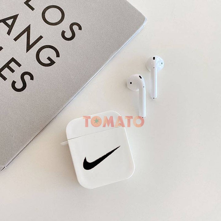 Case Airpods/Vỏ bảo vệ hộp sạc tai nghe silicon AirPods 1 / 2 / 3 Pro thiết kế logo N-I-K-E đơn giản - Phụ Kiện Tomato