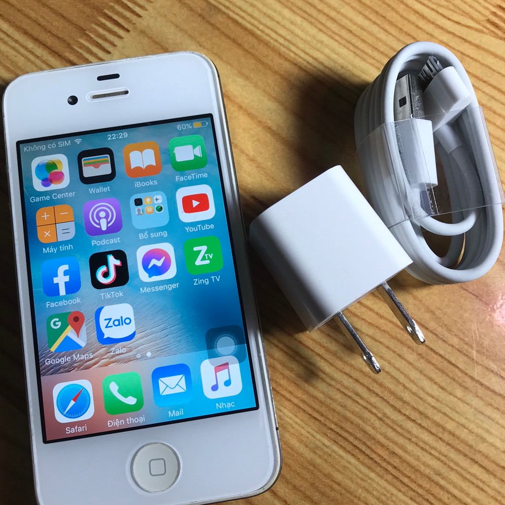 Điện Thoại iPhone 4S quốc tế lắp được sim chơi fb zalo youtube | BigBuy360 - bigbuy360.vn
