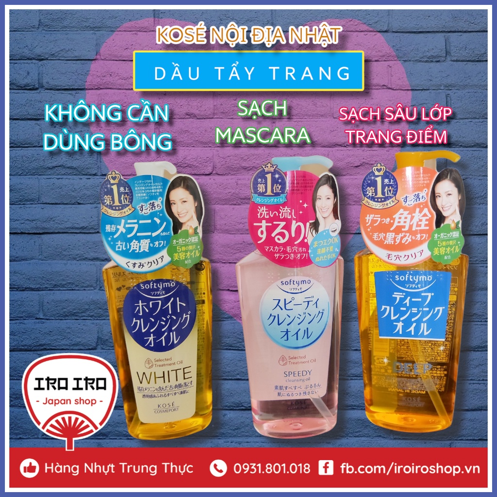 Dầu tẩy trang Kose Deep Cleansing Oil