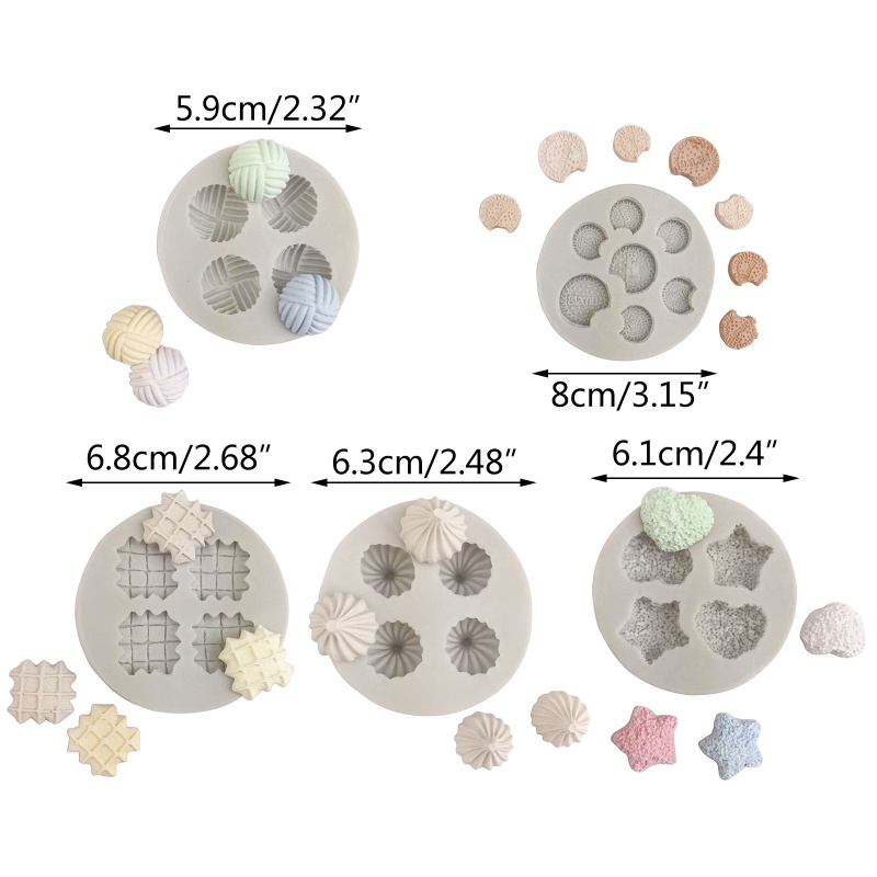 Khuôn Silicone Làm Bánh Mousse DIY Tiện Dụng