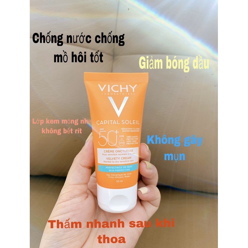 AUTH CHÍNH HÃNG] Kem Chống Nắng Vichy Capital Soleil SPF 50+ (SẴN HÀNG)