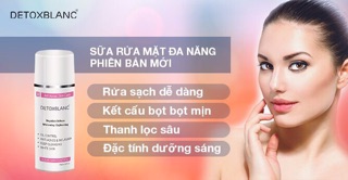 SỮA RỬA MẶT CAO CẤP DETOX BLANC