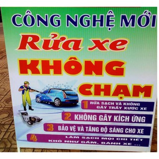 COMBO 10 GÓI BỘT RỬA XE KHÔNG CHẠM
