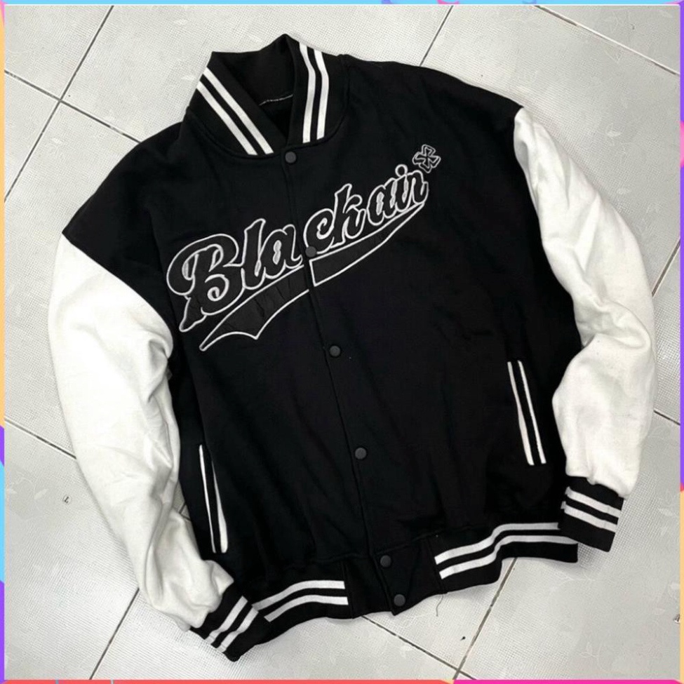 ÁO BOMBER NỈ CAO CẤP LOCAL BRAND BLACKAIR NAM NỮ 2021 [ H2T SHOP ]