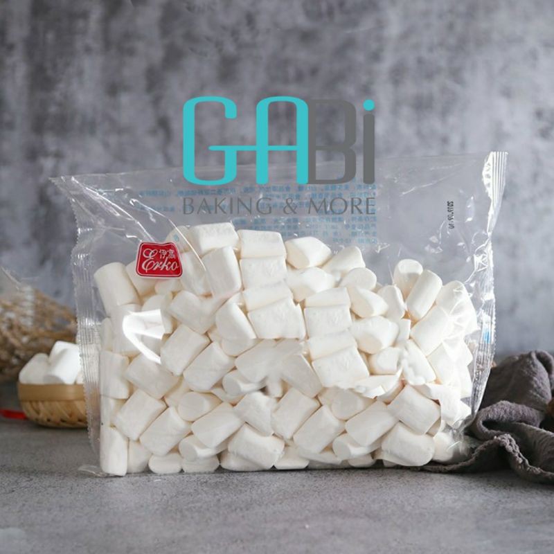 500g Kẹo dẻo Marshmallow vani trắng (kẹo bấc)