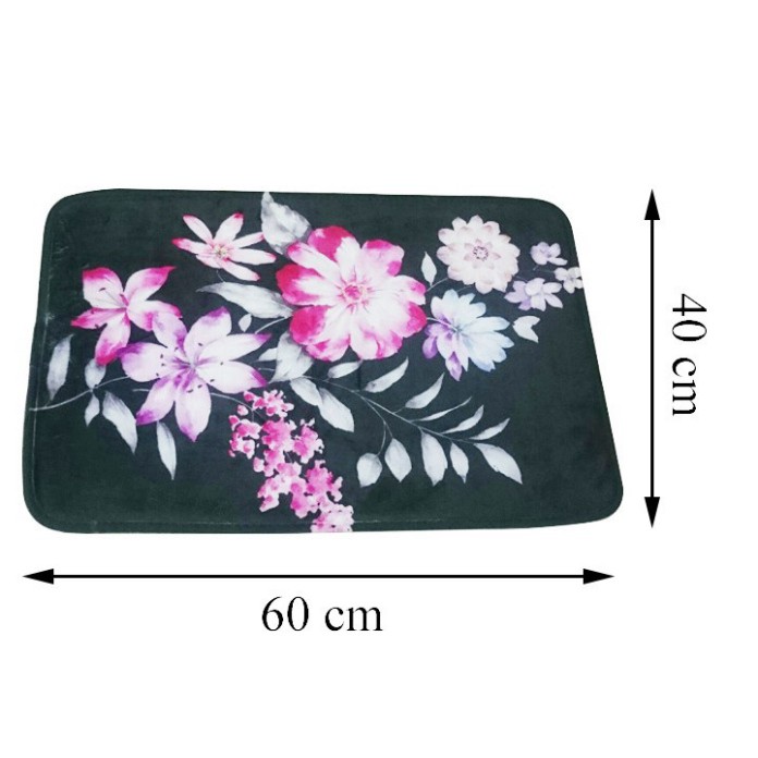 Hot THẢM LAU CHÂN 3D SIÊU THẤM KÍCH THƯỚC 40 x 60 CM MÀU SẮC ĐẸP MẮT HIỆN ĐẠI