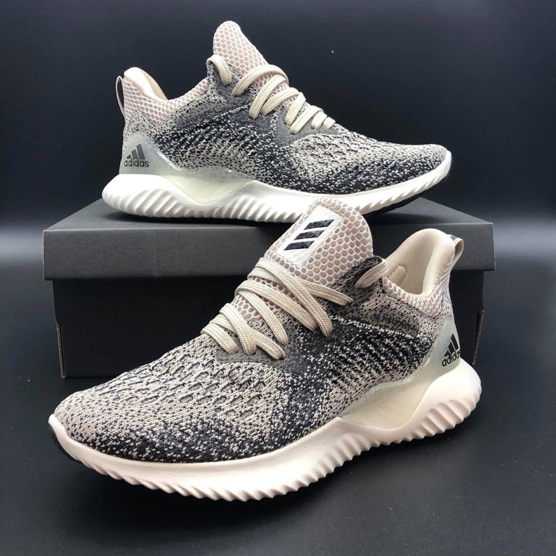 [Fullbox_Hàng Sẵn] Giày Alphabounce xám chấm tiêu nam nữ