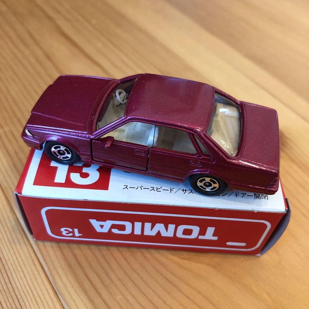 Bộ mô hình Tomica Hiếm Japan Red Toyota Celica Soarer 2800GT Cedric 4 Door Hardtop - Savana RX-7 sản xuất Nhật Bản 1975