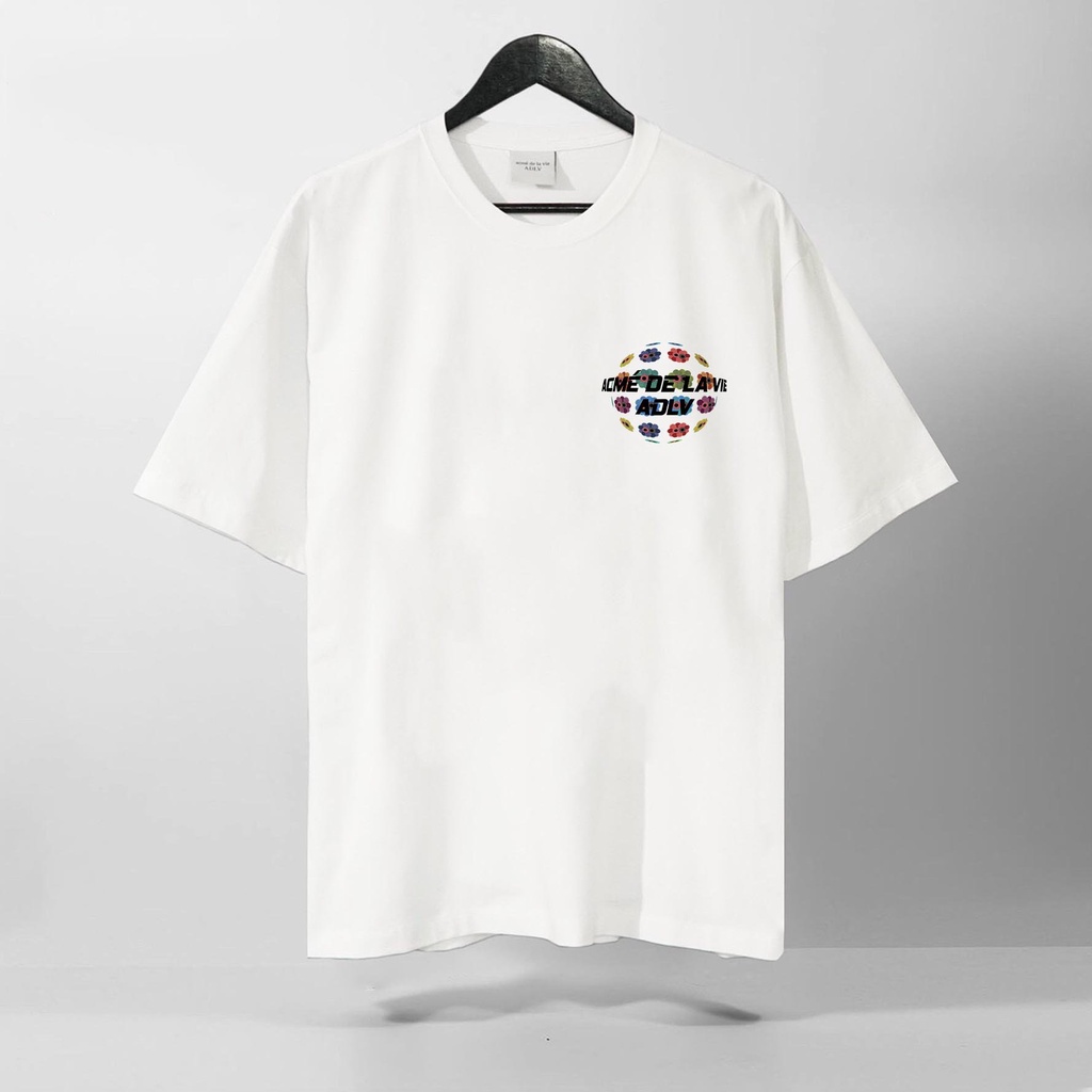 Áo Thun Tay Lỡ Acmé De La Vie (ADLV), Form rộng oversize, áo phông unisex, chất liệu Cotton - KKIM Shop