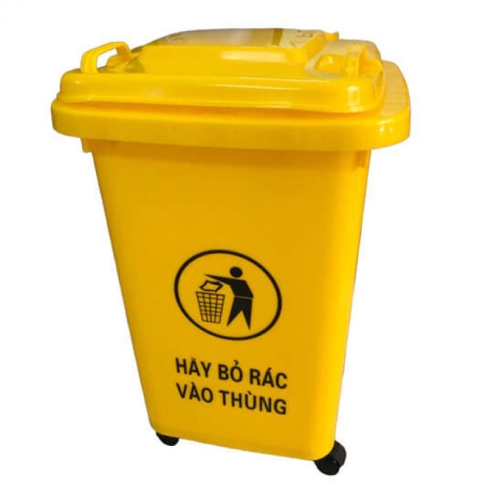 THÙNG RÁC NHỰA 60L