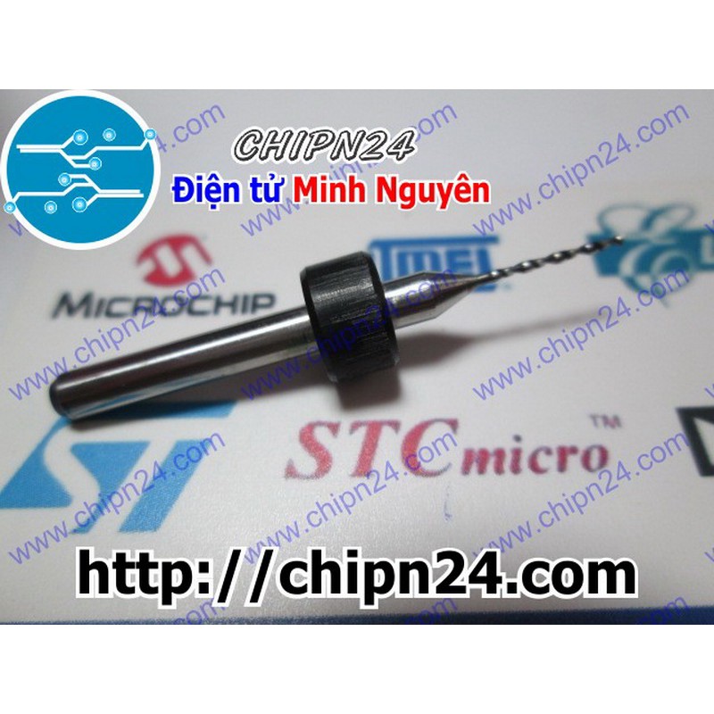 [2 CÂY] Mũi khoan mạch in CNC 0.8mm