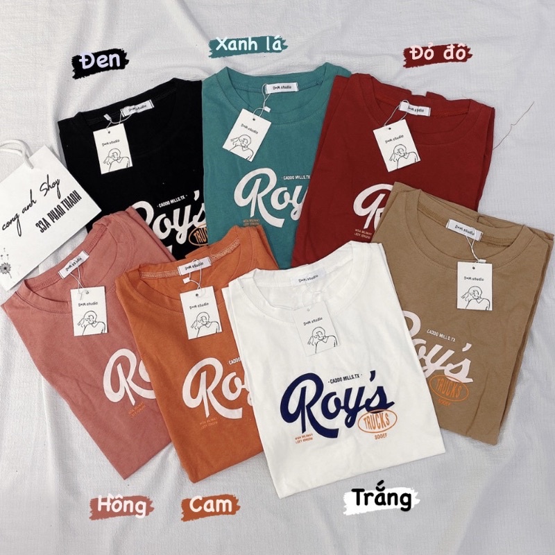 Áo Thun Roys Trucks NH2 Form Rộng Hàng Quảng Châu Thun Khô Mỏng Mát