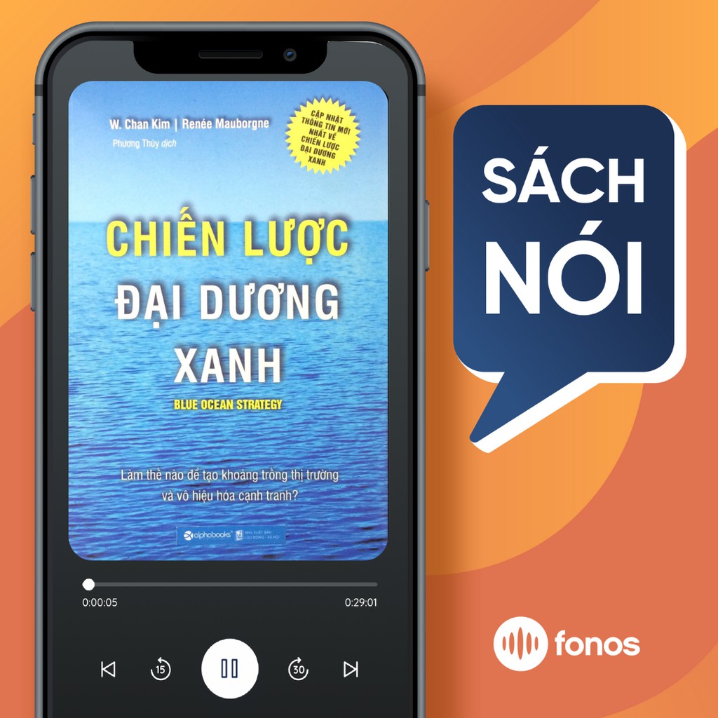 Toàn quốc - [EVoucher] Sách nói: Chiến Lược Đại Dương Xanh