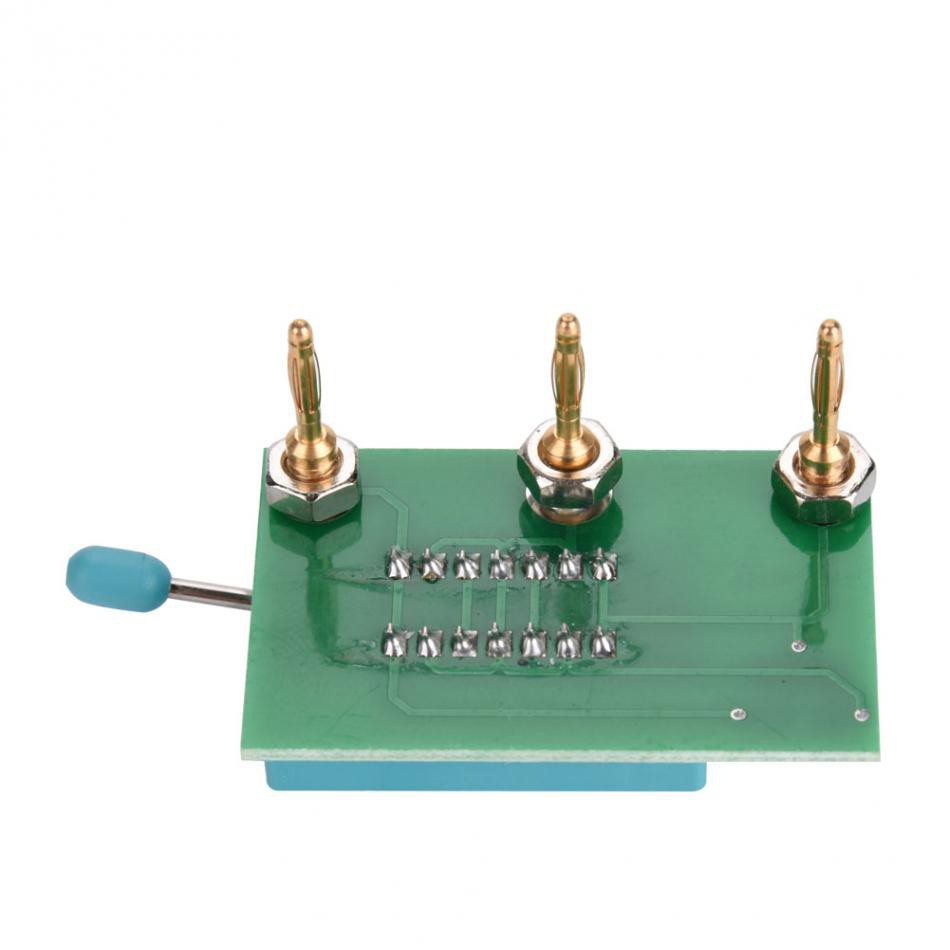 Transistor Tester Diode Triode Điện trở Điện dung ESR RLC NPN PNP MOS Máy đo thành phần MK-168