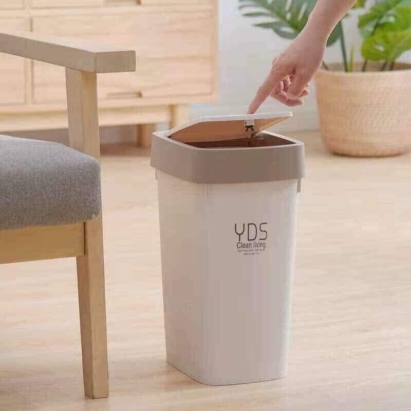 Thùng rác YDS siêu xinh có nút bật