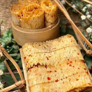Mực cán tẩm gia vị