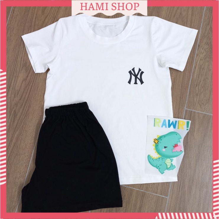 Bộ đồ quần áo cho bé trai cộc tay mặc mùa hè dáng lửng chất liệu cotton size trẻ em 3,4,5,6,7,8 tuổi
