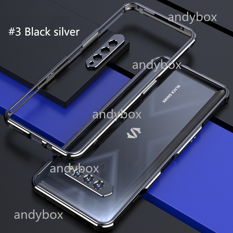 Ốp Điện Thoại Viền Kim Loại Bảo Vệ Camera Kèm Khung Kim Loại Cho Black Shark 4 4s Pro blackshark 4 4s