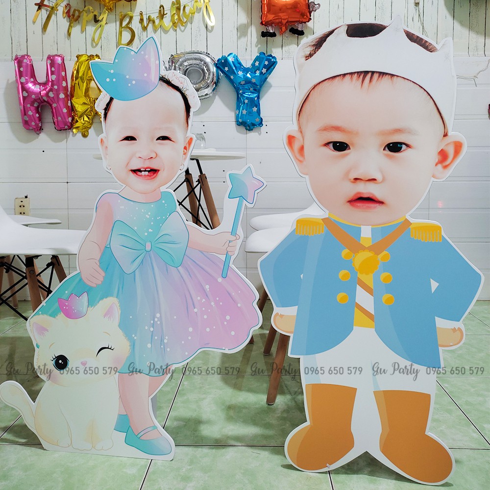 Chibi Sinh Nhật Cho Bé Size Lớn 70cm 80cm