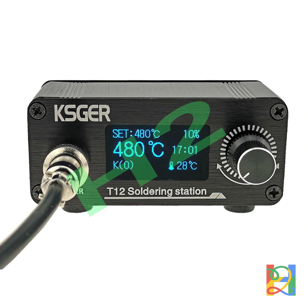 Trạm hàn T12 KSGER STM32 Ver2.1 màn hình OLED 1.3Inch (12-24V)