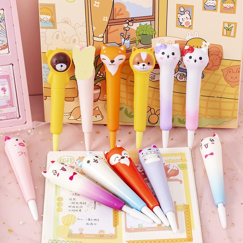 Bút Mực Gel Mềm Mại Siêu Dễ Thương Sáng Tạo Dành Cho Học Sinh A853