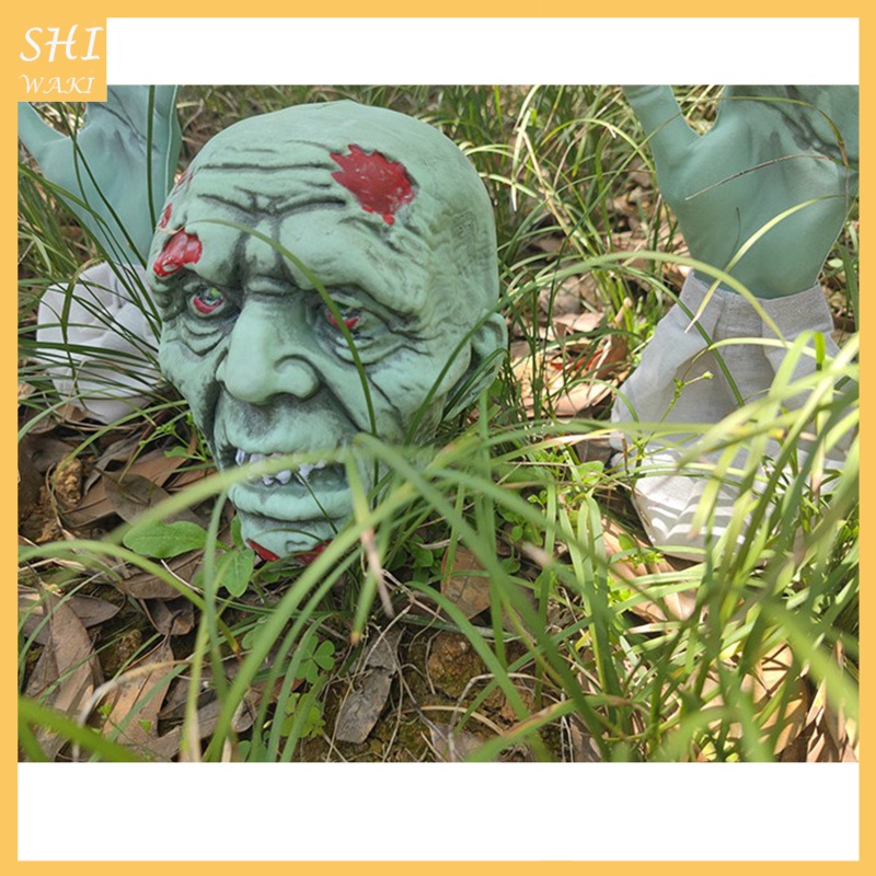 [In Stock]Scary Garden Zombie Decoration Horrible Outdoor Lawn Severed Spooky Ornament