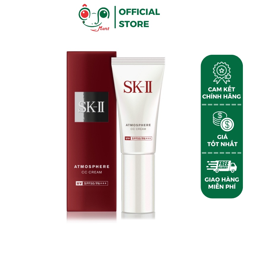 SK II - Kem nền CC ( PA 4+), dưỡng ẩm, chống nắng, ngăn chặn nám da, thâm da