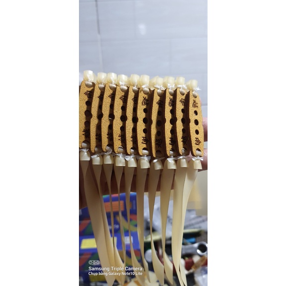 Combo 10 bộ thun cột sẵn-buộc sẵn chuyên dùng cho ná cao su