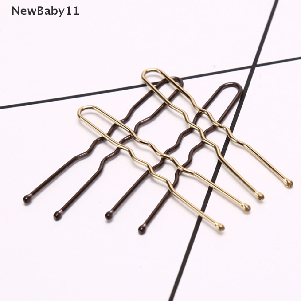 Set 20 kẹp tóc chữ U bằng kim loại cho nữ