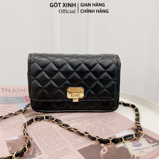 [Mã BMLT35 giảm đến 35K đơn 99K] Túi xách nữ khóa vàng GÓT XINH TX013